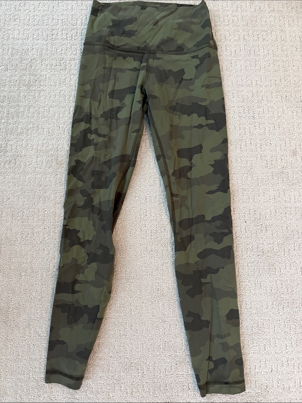 lululemon athletica Olive & Dark Green Camo Leggings